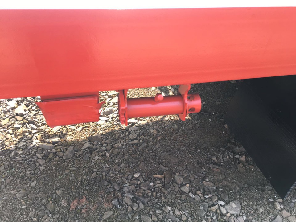 解放20GP英寸集裝箱平板運輸車