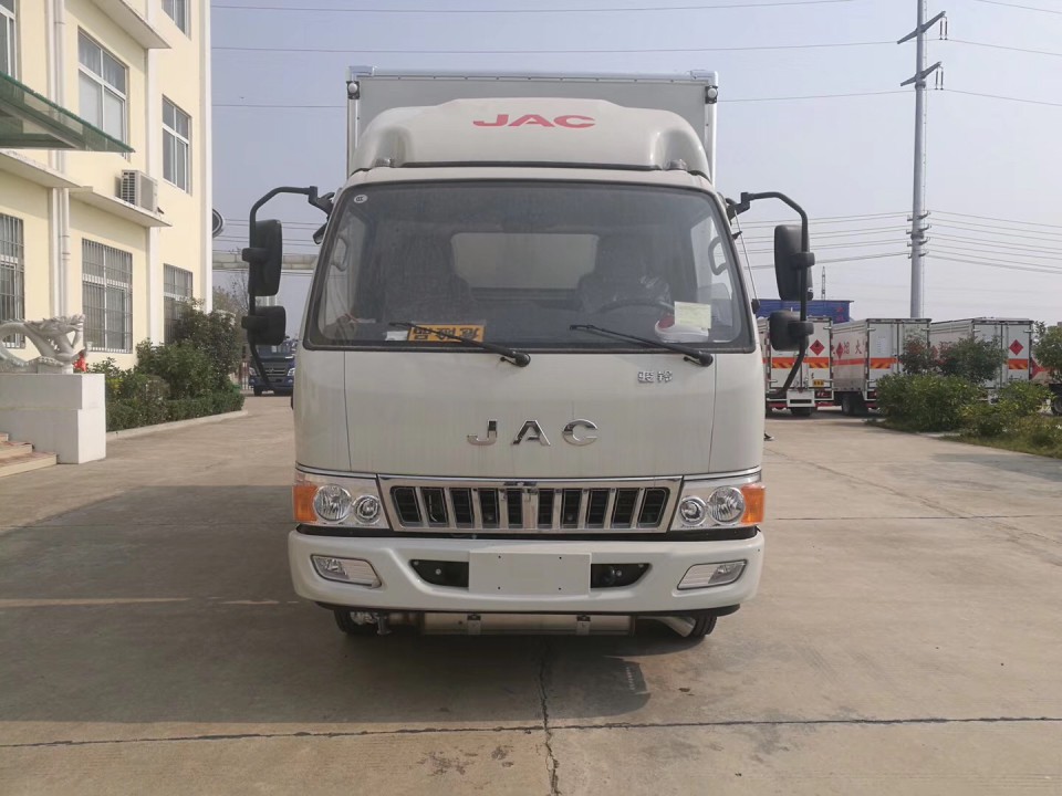 湖北程力2類江淮駿鈴4米2易燃氣體廂式氣瓶運輸車 (9)